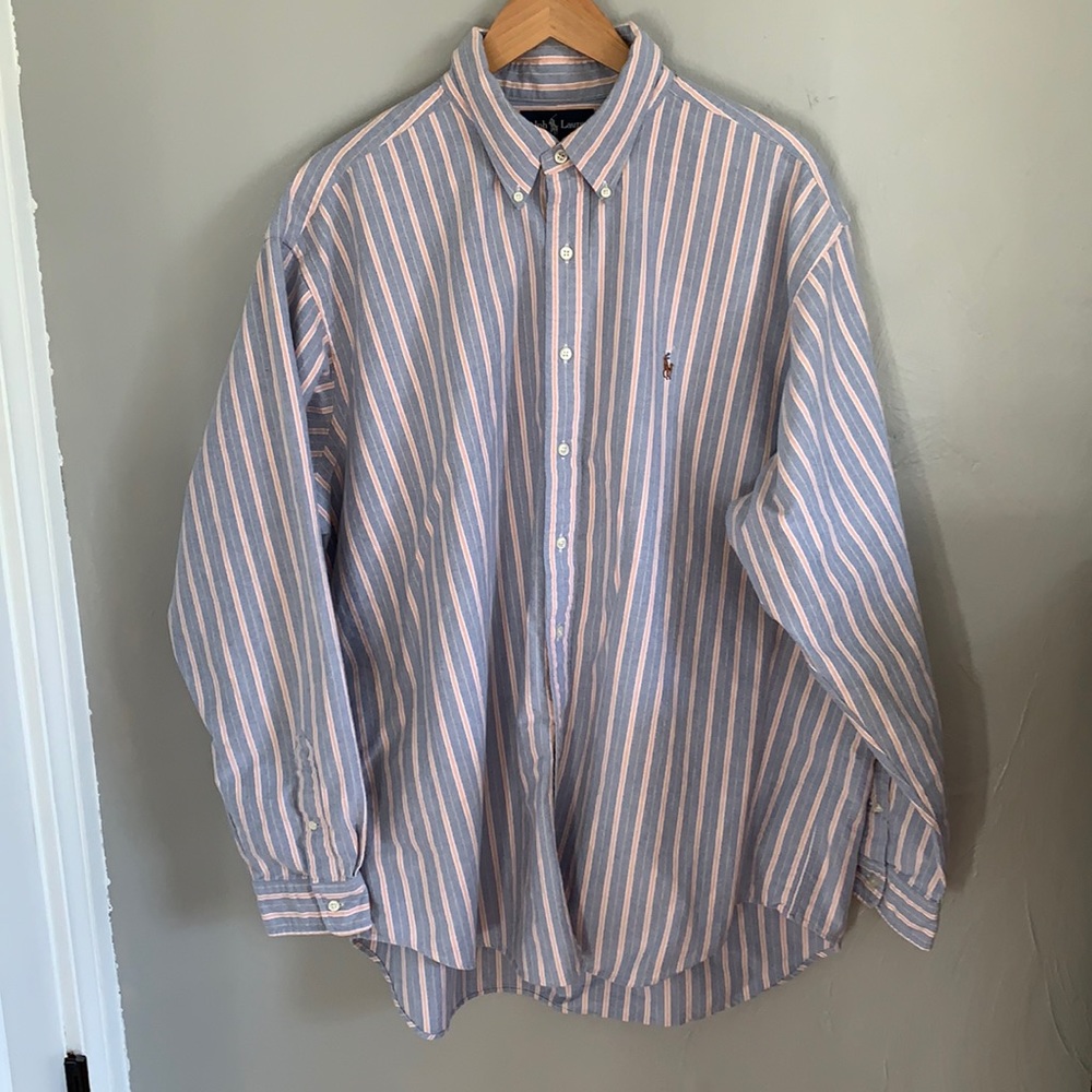 Ralph Lauren striped classic fit button down